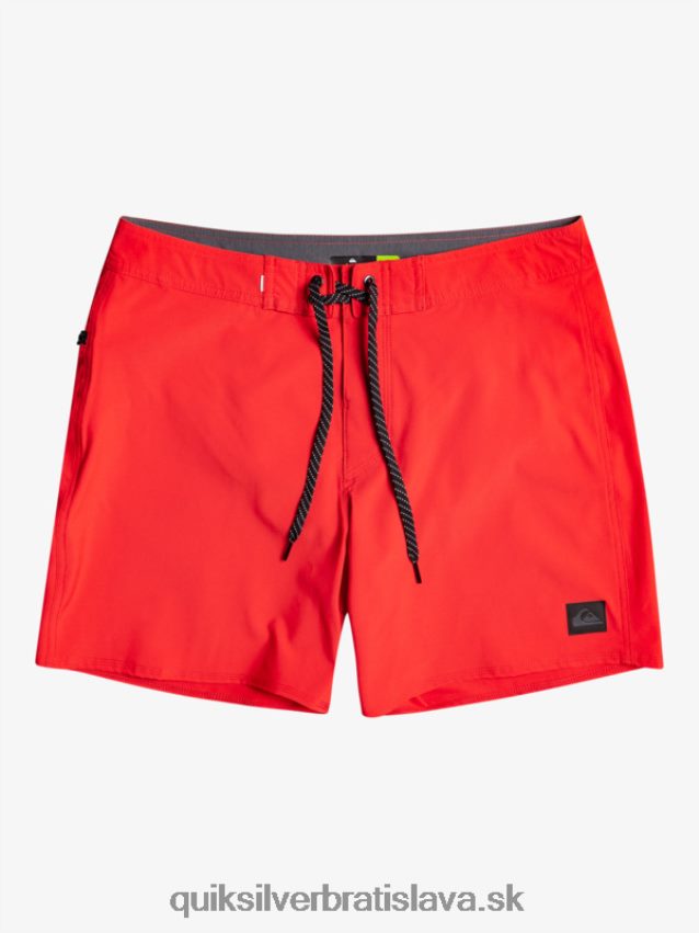 surfsilk kaimana 16 boardshorts Quiksilver muži B80HXR337 vysoko riziková červená