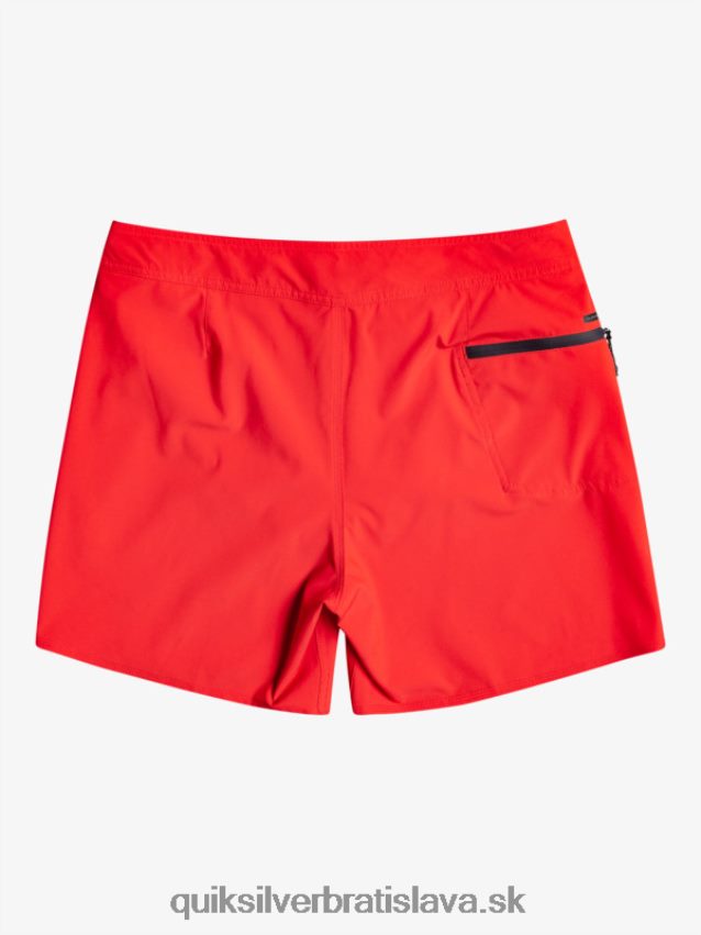 surfsilk kaimana 16 boardshorts Quiksilver muži B80HXR337 vysoko riziková červená