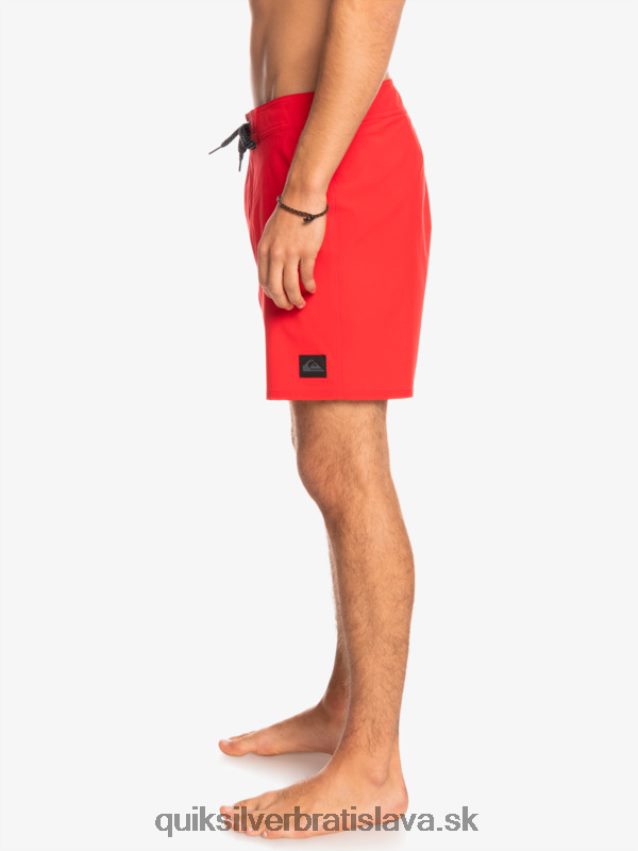 surfsilk kaimana 16 boardshorts Quiksilver muži B80HXR337 vysoko riziková červená