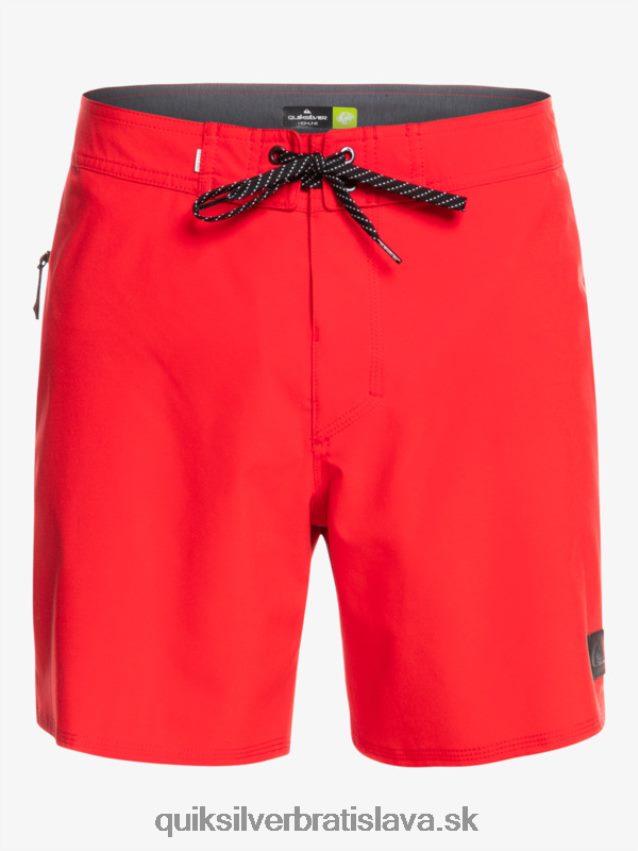 surfsilk kaimana 16 boardshorts Quiksilver muži B80HXR337 vysoko riziková červená