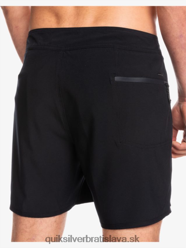 surfsilk kaimana 16 boardshorts Quiksilver muži B80HXR338 čierna