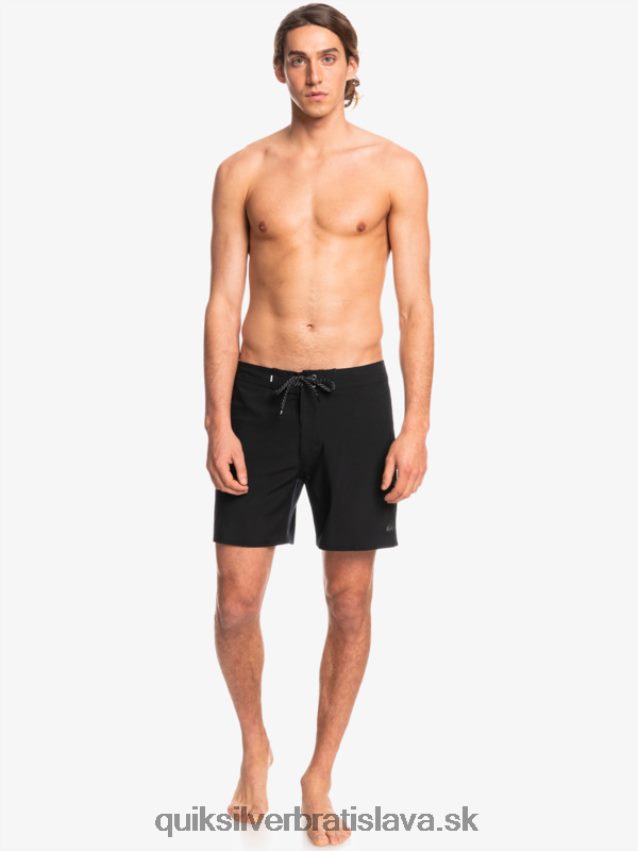 surfsilk kaimana 16 boardshorts Quiksilver muži B80HXR338 čierna