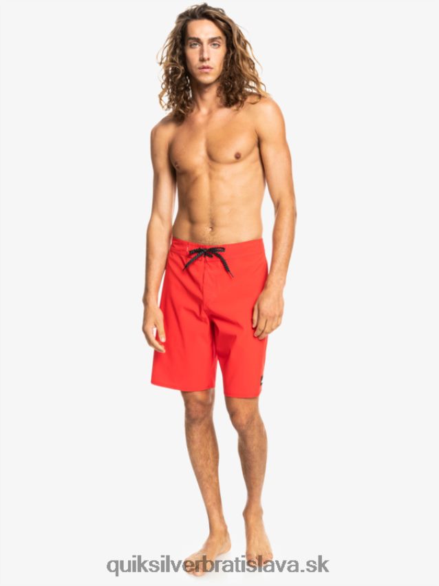 surfsilk kaimana 20 performance šortky Quiksilver muži B80HXR77 vysoko riziková červená