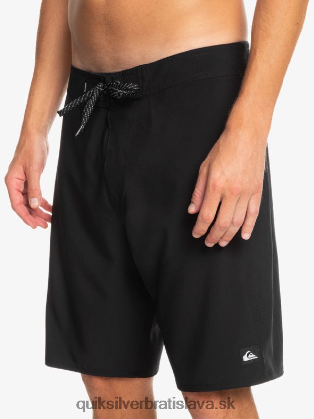 surfsilk kaimana 20 performance šortky Quiksilver muži B80HXR78 čierna