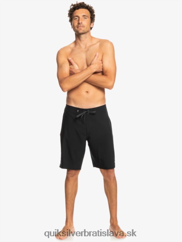 surfsilk kaimana 20 performance šortky Quiksilver muži B80HXR78 čierna