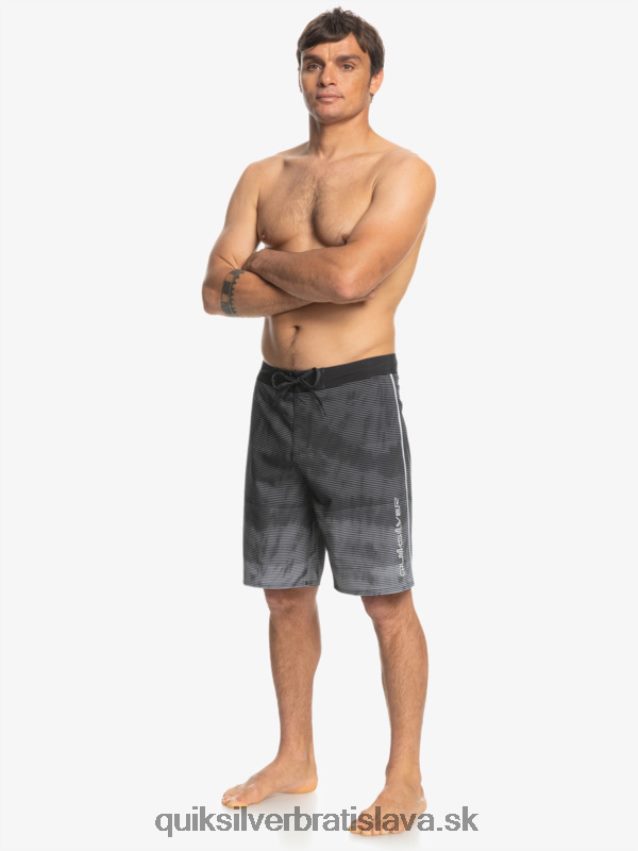 surfsilk masívne 20 boardšortky Quiksilver muži B80HXR1593 čierna