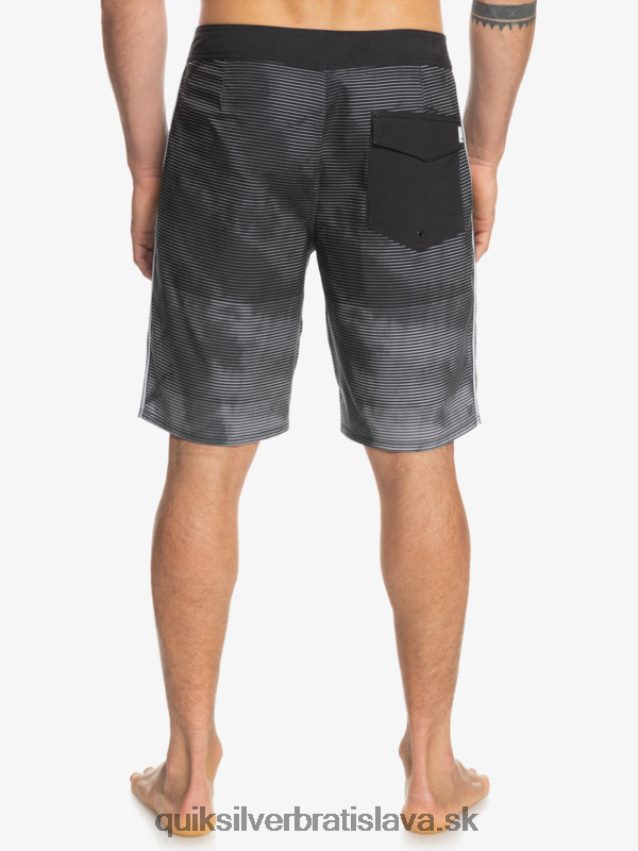 surfsilk masívne 20 boardšortky Quiksilver muži B80HXR1593 čierna