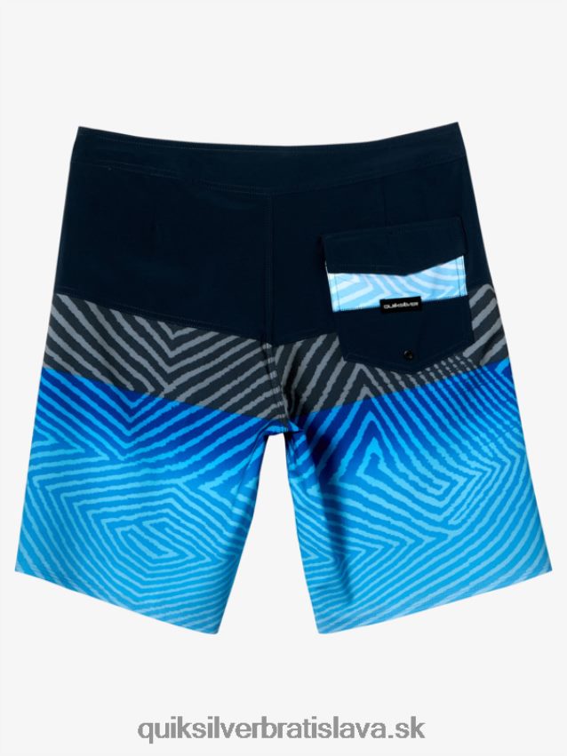 surfsilk panel 20 boardshorts Quiksilver muži B80HXR128 polnočné námorníctvo