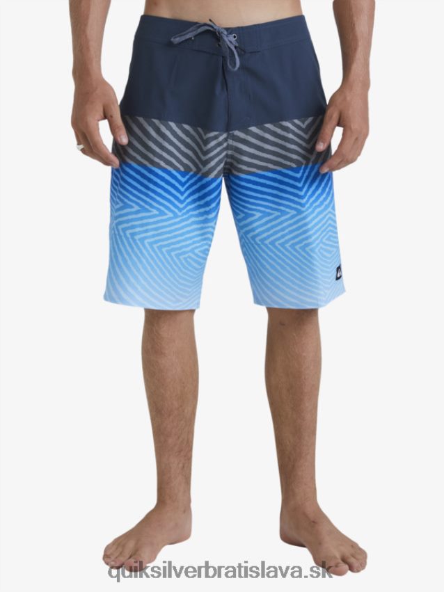 surfsilk panel 20 boardshorts Quiksilver muži B80HXR128 polnočné námorníctvo