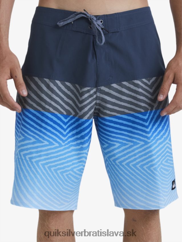 surfsilk panel 20 boardshorts Quiksilver muži B80HXR128 polnočné námorníctvo