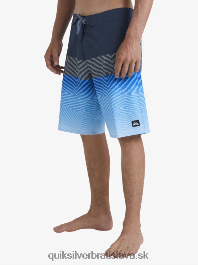 surfsilk panel 20 boardshorts Quiksilver muži B80HXR128 polnočné námorníctvo