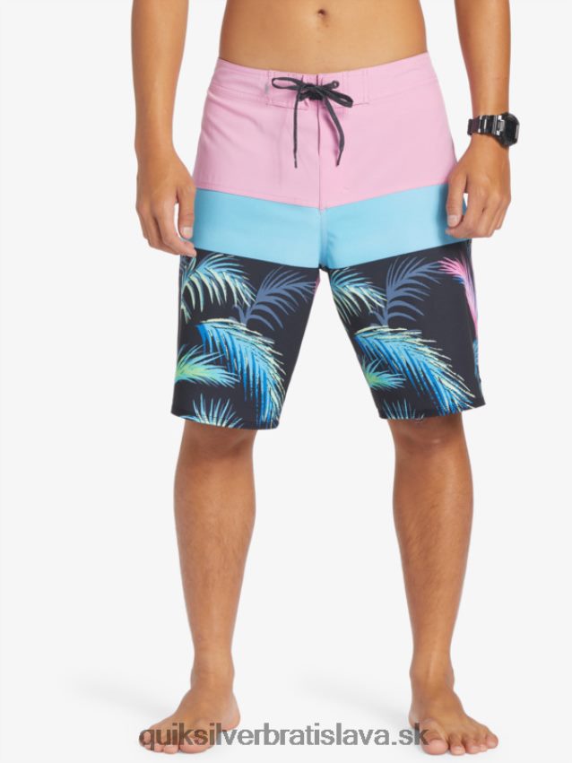 surfsilk panel 20 boardshorts Quiksilver muži B80HXR130 mesačná svetlofialová