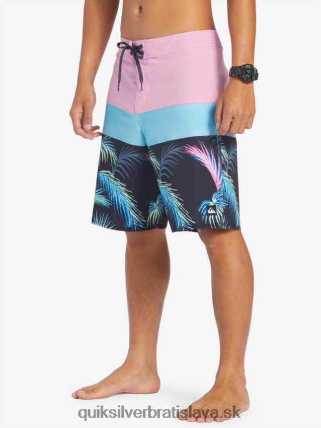 surfsilk panel 20 boardshorts Quiksilver muži B80HXR130 mesačná svetlofialová
