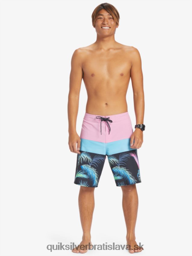 surfsilk panel 20 boardshorts Quiksilver muži B80HXR130 mesačná svetlofialová