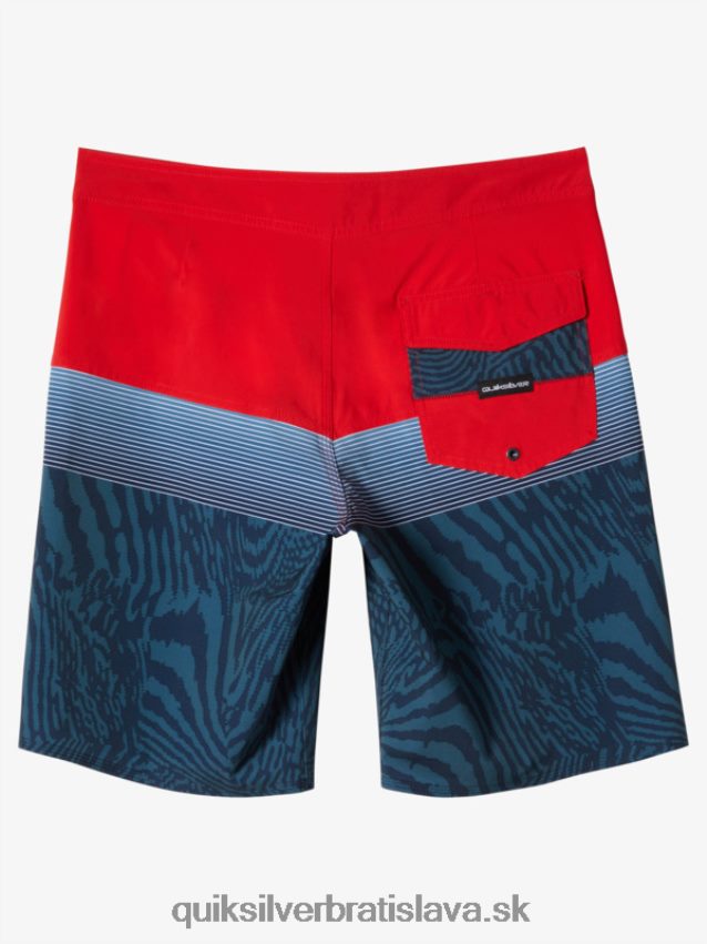 surfsilk panel 20 boardshorts Quiksilver muži B80HXR132 vysoko riziková červená