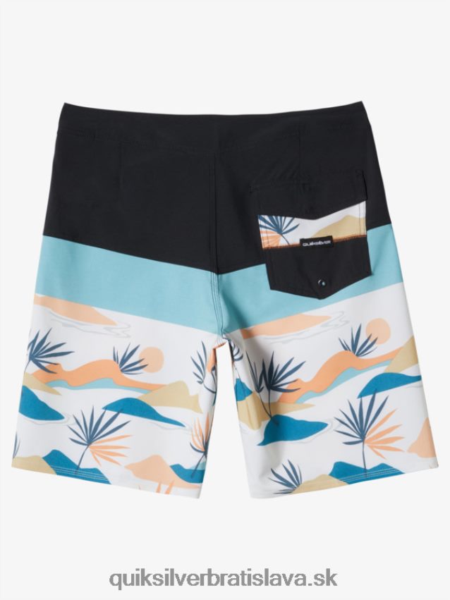 surfsilk panel 20 boardshorts Quiksilver muži B80HXR133 železná brána