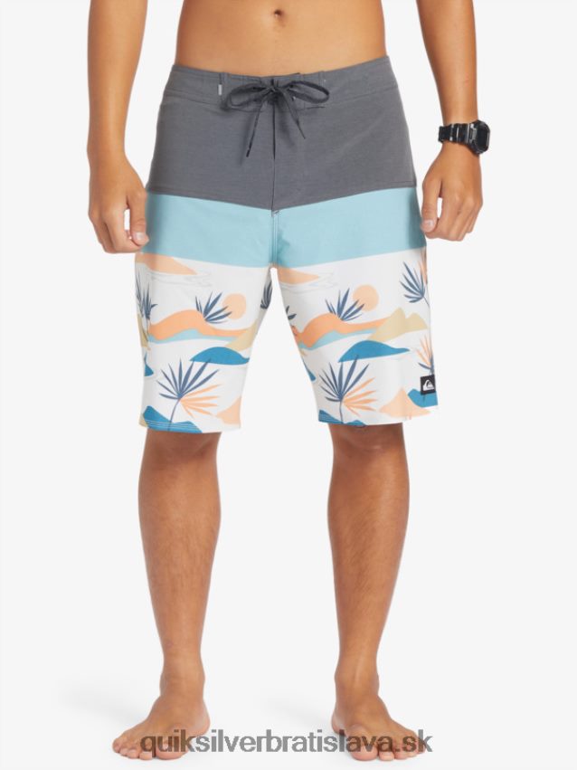 surfsilk panel 20 boardshorts Quiksilver muži B80HXR133 železná brána