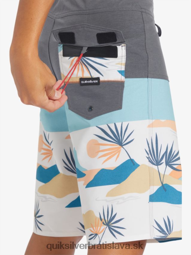 surfsilk panel 20 boardshorts Quiksilver muži B80HXR133 železná brána