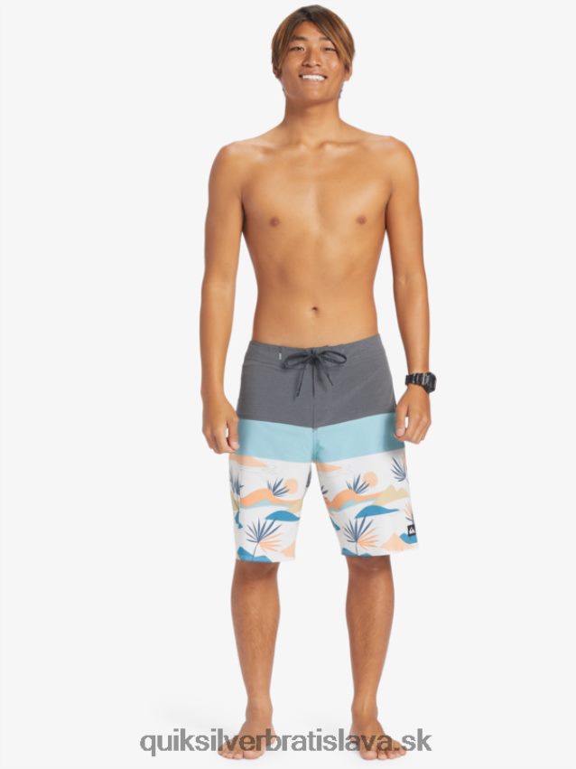 surfsilk panel 20 boardshorts Quiksilver muži B80HXR133 železná brána