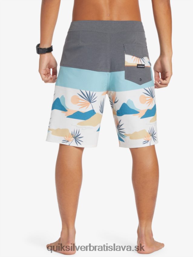 surfsilk panel 20 boardshorts Quiksilver muži B80HXR133 železná brána