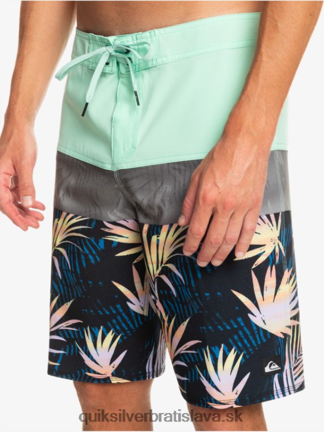 surfsilk panel 20 boardshorts Quiksilver muži B80HXR134 plážové sklo