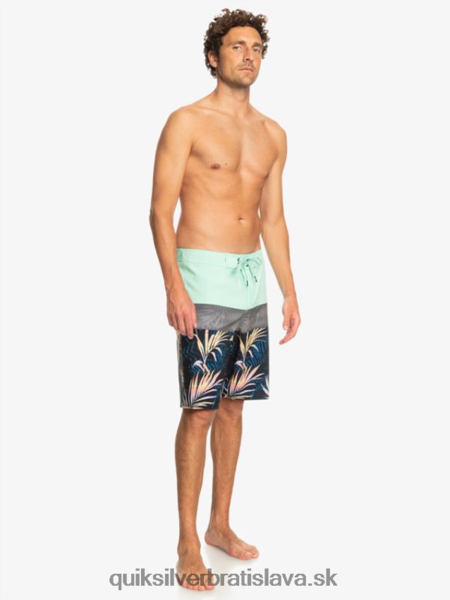 surfsilk panel 20 boardshorts Quiksilver muži B80HXR134 plážové sklo