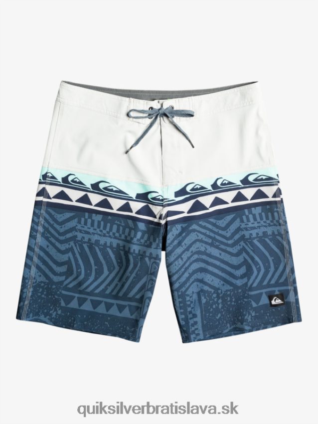 surfsilk panel 20 boardshorts Quiksilver muži B80HXR135 šedo fialová