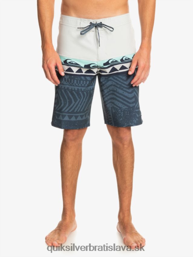 surfsilk panel 20 boardshorts Quiksilver muži B80HXR135 šedo fialová