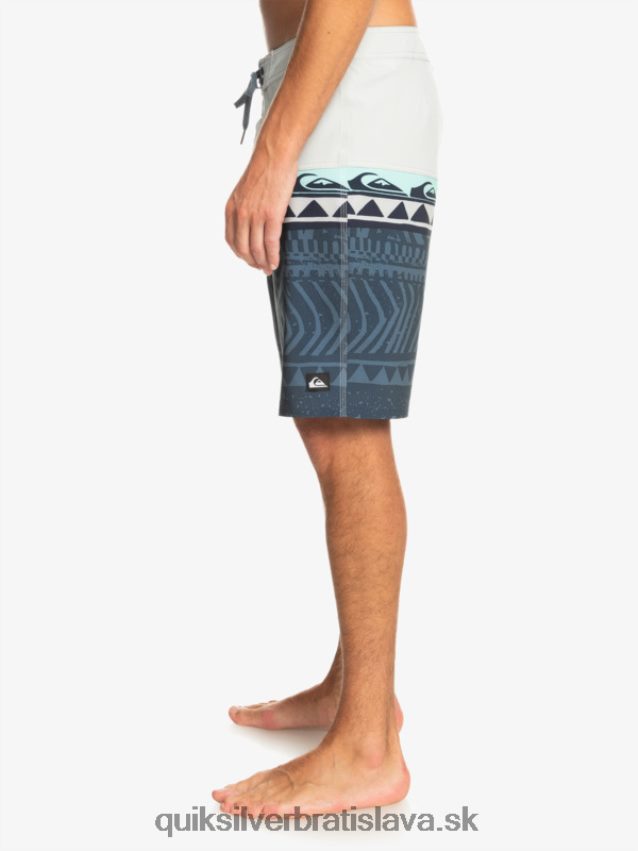surfsilk panel 20 boardshorts Quiksilver muži B80HXR135 šedo fialová