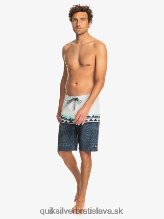 surfsilk panel 20 boardshorts Quiksilver muži B80HXR135 šedo fialová