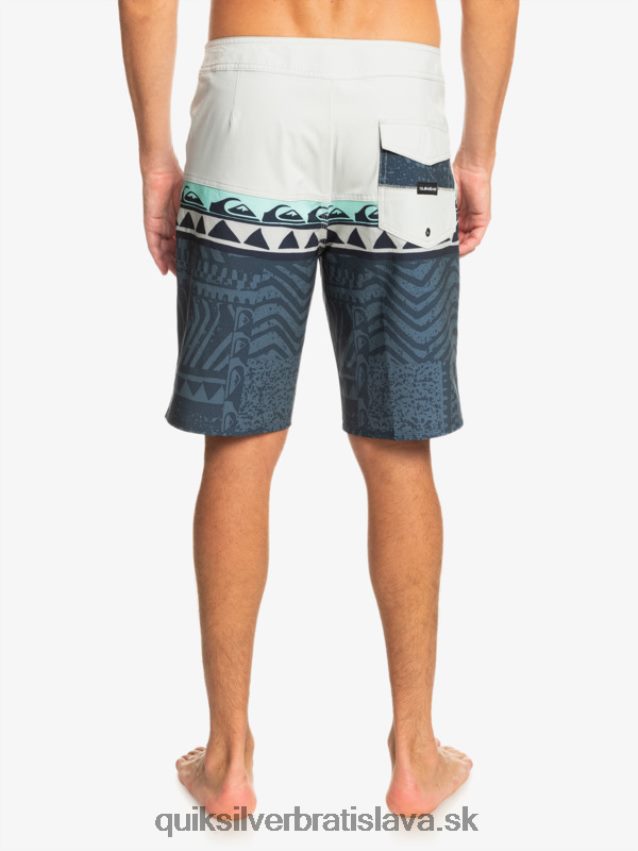 surfsilk panel 20 boardshorts Quiksilver muži B80HXR135 šedo fialová