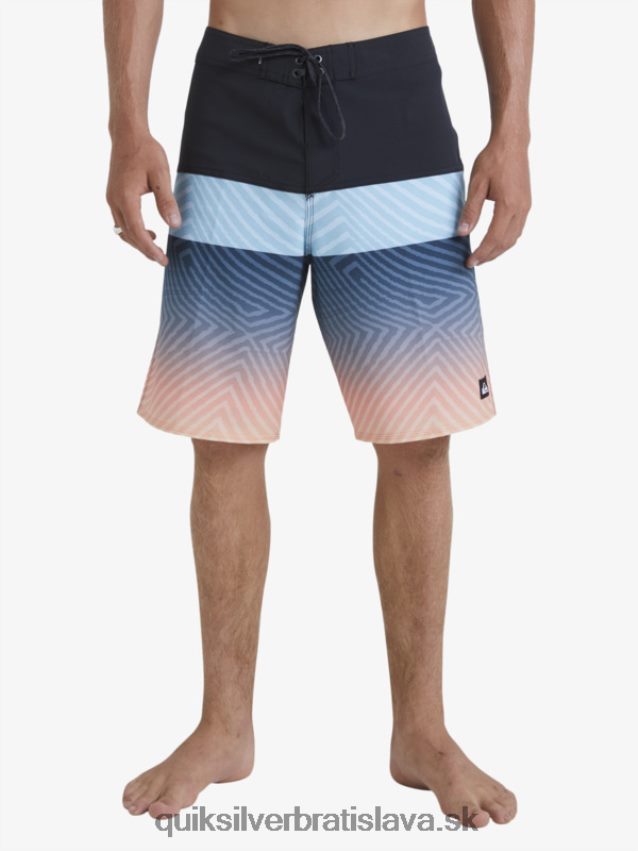 surfsilk panel 20 boardshorts Quiksilver muži B80HXR136 asfaltka