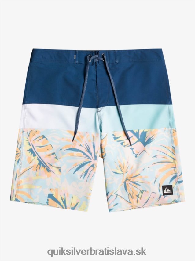 surfsilk panel 20 boardshorts Quiksilver muži B80HXR1450 insígnie modrá