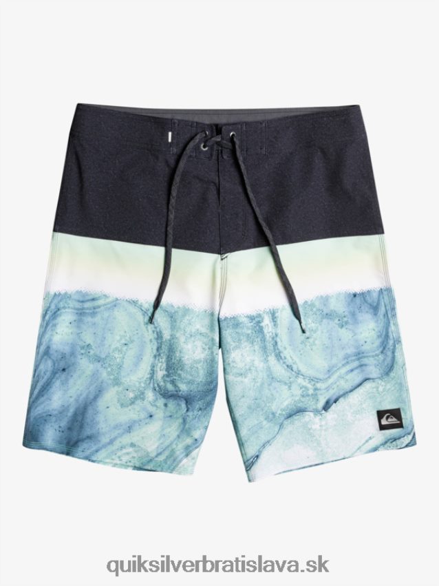 surfsilk panel 20 boardshorts Quiksilver muži B80HXR1451 zelený popol
