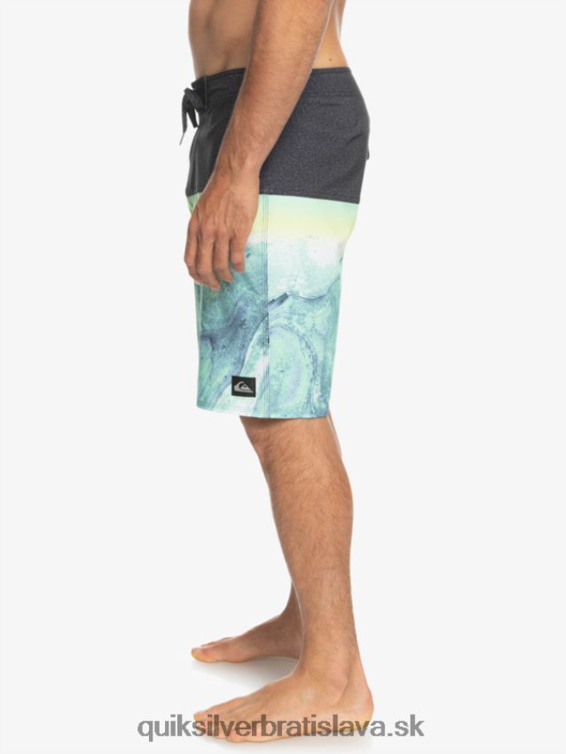 surfsilk panel 20 boardshorts Quiksilver muži B80HXR1451 zelený popol