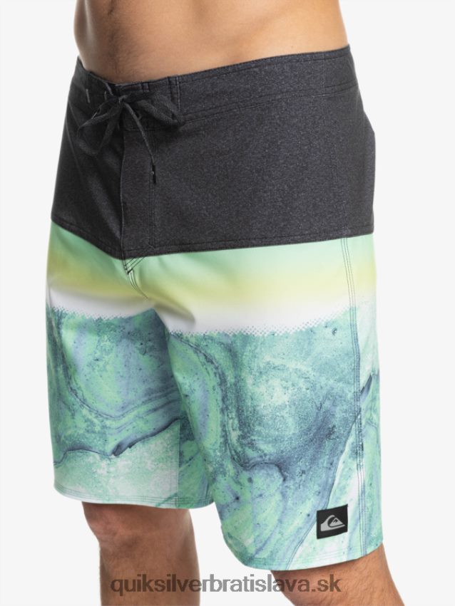 surfsilk panel 20 boardshorts Quiksilver muži B80HXR1451 zelený popol