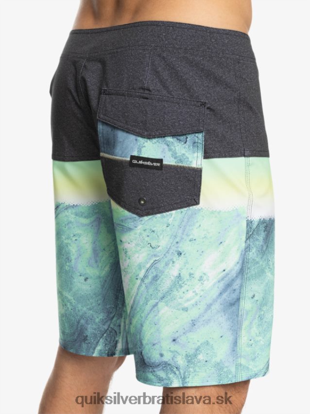 surfsilk panel 20 boardshorts Quiksilver muži B80HXR1451 zelený popol