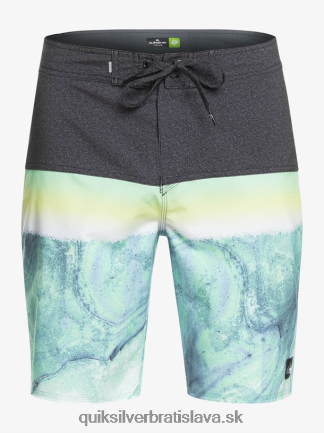 surfsilk panel 20 boardshorts Quiksilver muži B80HXR1451 zelený popol