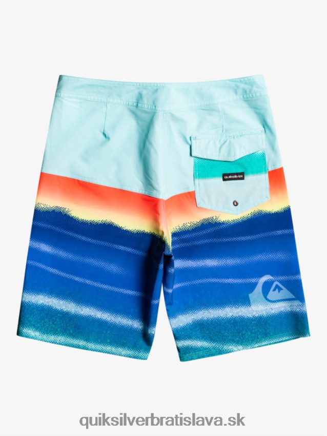 surfsilk panel 20 boardshorts Quiksilver muži B80HXR1455 bazén zelený