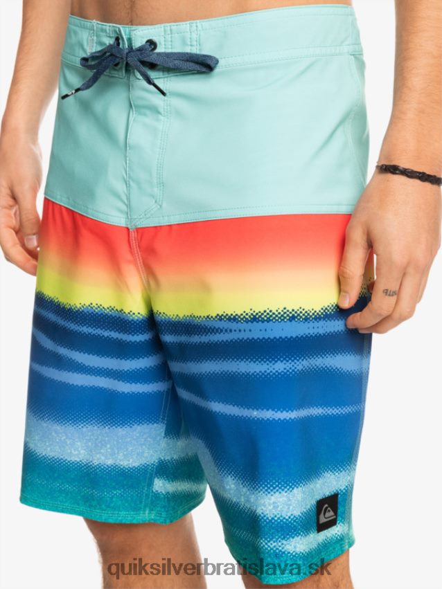surfsilk panel 20 boardshorts Quiksilver muži B80HXR1455 bazén zelený