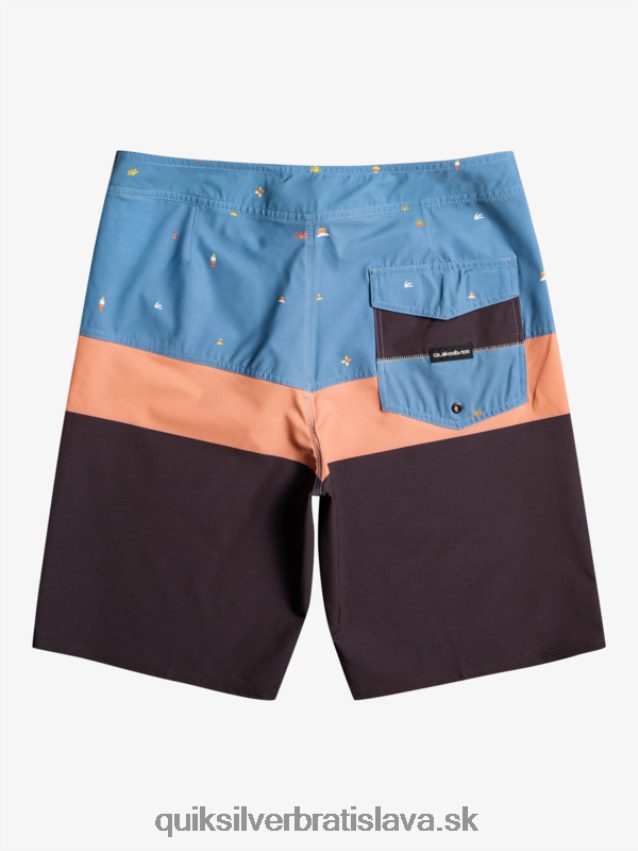 surfsilk panel 20 boardshorts Quiksilver muži B80HXR1458 provinčná modrá