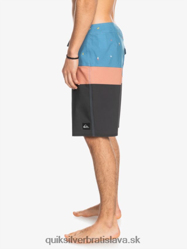 surfsilk panel 20 boardshorts Quiksilver muži B80HXR1458 provinčná modrá