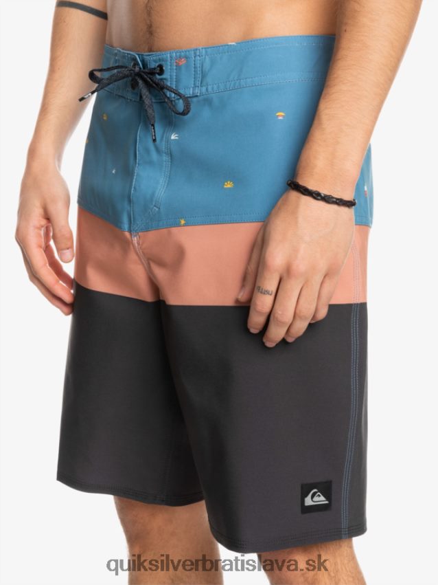 surfsilk panel 20 boardshorts Quiksilver muži B80HXR1458 provinčná modrá