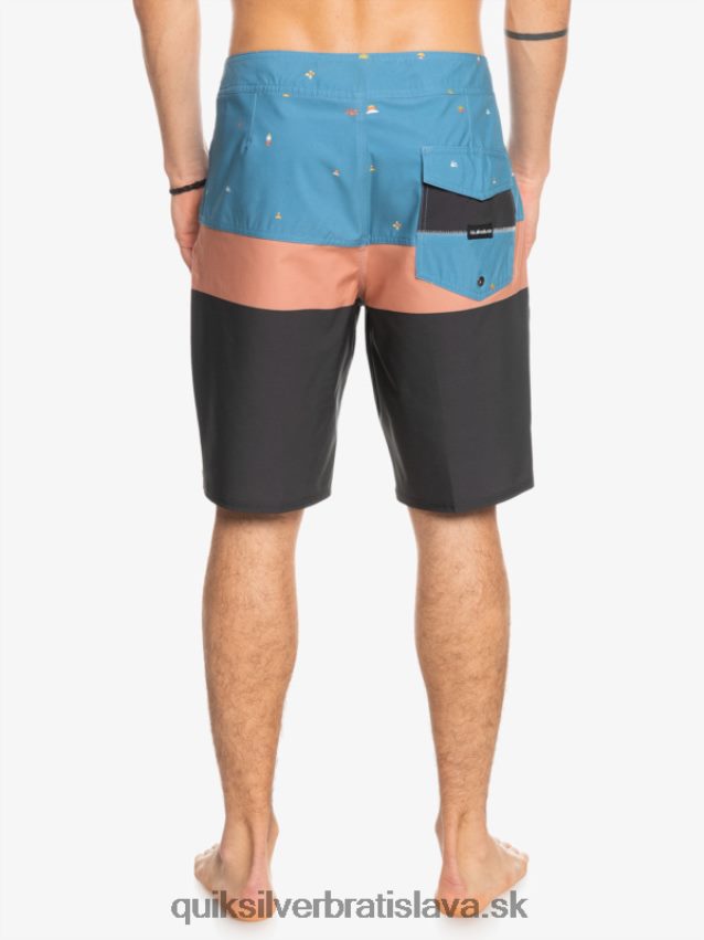 surfsilk panel 20 boardshorts Quiksilver muži B80HXR1458 provinčná modrá