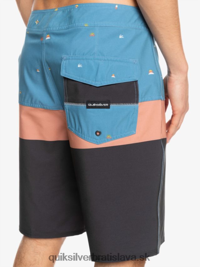 surfsilk panel 20 boardshorts Quiksilver muži B80HXR1458 provinčná modrá