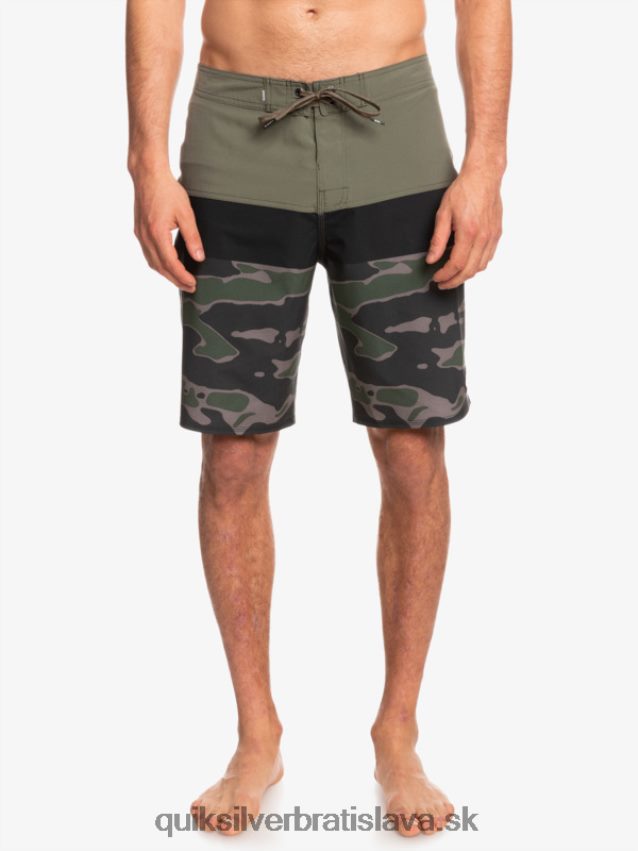 surfsilk panel 20 boardshorts Quiksilver muži B80HXR1460 spadnutá skala