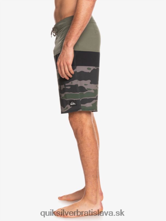 surfsilk panel 20 boardshorts Quiksilver muži B80HXR1460 spadnutá skala