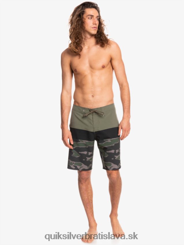 surfsilk panel 20 boardshorts Quiksilver muži B80HXR1460 spadnutá skala