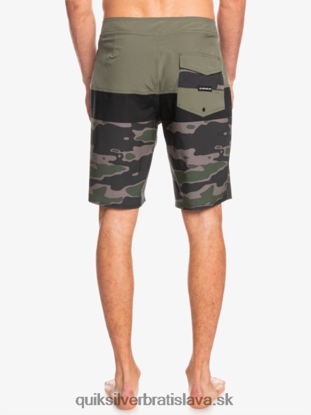 surfsilk panel 20 boardshorts Quiksilver muži B80HXR1460 spadnutá skala