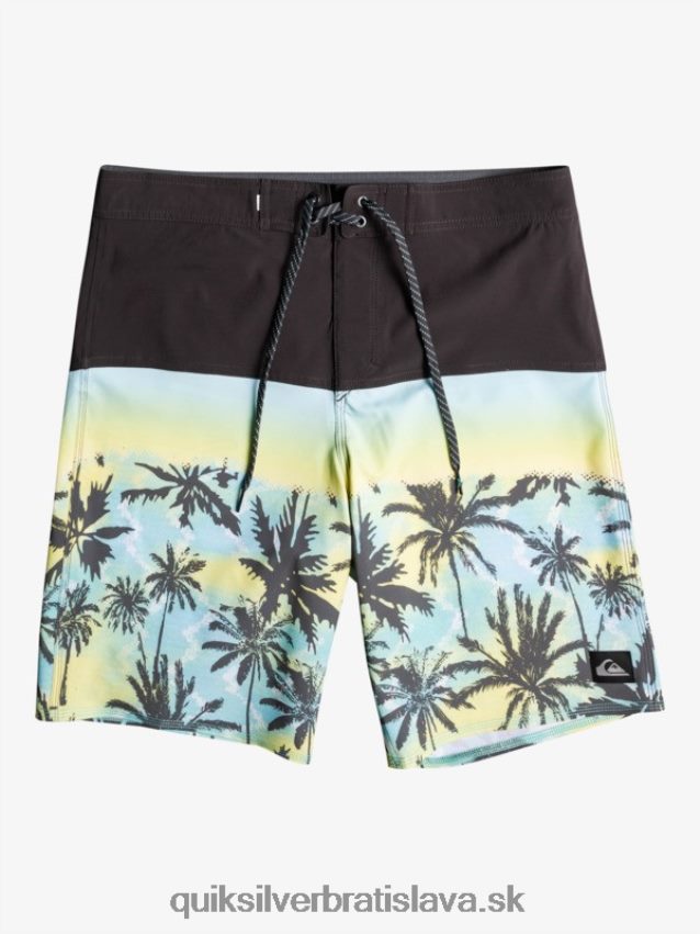 surfsilk panel 20 boardshorts Quiksilver muži B80HXR1461 asfaltka